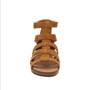 Steve Madden ‘Gali’ Tan Suede Gladiator Sandal